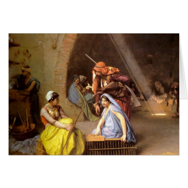 "ジーンレオンGer著カフェのチェスを"、遊ぶAlmehs (正面横)