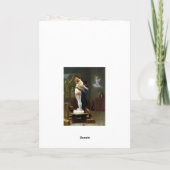 ジーンレオンGeromeの絵画の挨拶状 カード (裏面)