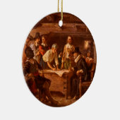 ジーンレオンGerome Ferris著Mayflowerのコンパクト セラミックオーナメント (右)