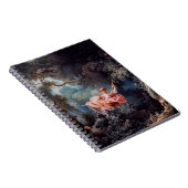 ジーン絵画・オノレ・フラゴナールによるスウィング ノートブック (右側)