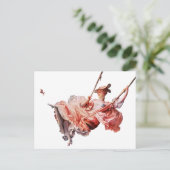 ジーン絵画・オノレ・フラゴナールによるスウィング ポストカード (スタンド正面)