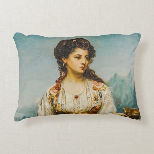 ジーン・ジュール・バルダンによるサース(1875) アクセントクッション (正面)