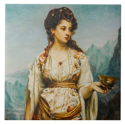 ジーン・ジュール・バルダンによるサース(1875) タイル (正面)