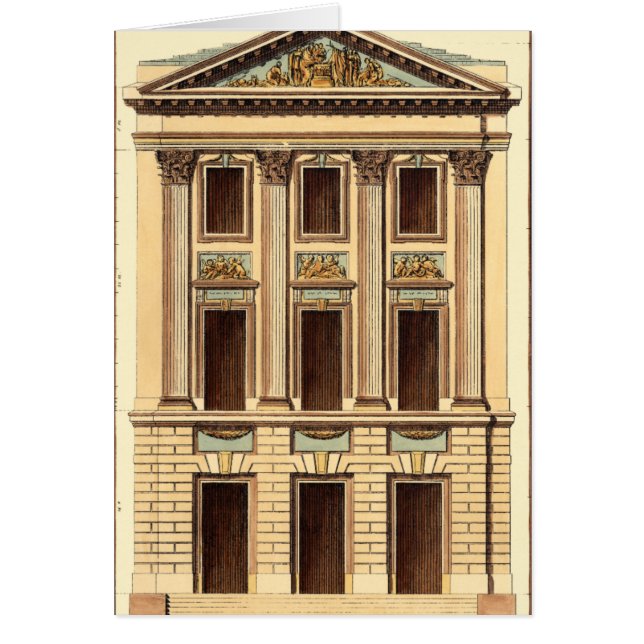 ジーン・デヌフォージの建築ファサード (正面)