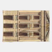 ジーン・デヌフォージの建築ファサード キッチンタオル (横)