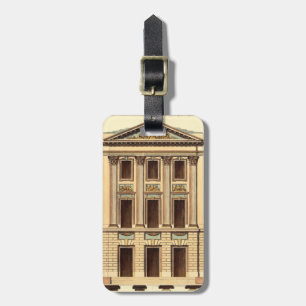 ジーン・デヌフォージの建築ファサード ラゲッジタグ