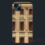 ジーン・デヌフォージの建築ファサード iPhone 13ケース<br><div class="desc">ジャン・デヌフ描フォージの建築ファサードファシータ来の語はイタリアン「顔」を意味する。 新しい顔を壁の一つに置け！</div>