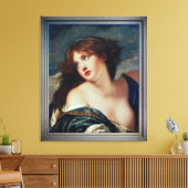 ジーン・バプティスト・グルーズによるサイケ キャンバスプリント (インサイチュ (リビング))