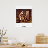 ジーン – バプティスト・シメオン・シャルダンによるランドレス ポスター (キッチン)