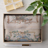 ジーン・バプティスト・ヒュートによる子羊の小さな羊飼いの娘 薄葉紙 (ギフト)