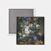 ジーン・ピエール・ザビエル・ビダオールドがチューリップで生きる マグネット (正面/裏面)