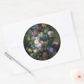 ジーン・ピエール・ザビエル・ビダオールドがチューリップで生きる ラウンドシール (封筒)