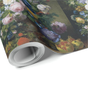 ジーン・ピエール・ザビエル・ビダオールドがチューリップで生きる ラッピングペーパー