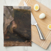 ジーン – フランソワミレー – スピナーガール キッチンタオル (四つ折り)