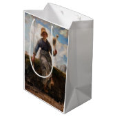 ジーン – フランソワミレー – スピナーガール ミディアムペーパーバッグ (裏面アングル)