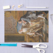 ジーン・フランソワ・ド・トロイアのガーター 薄葉紙 (クラフト)