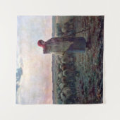 ジーン・フランソワ・ミレットの羊飼いの娘 タペストリー (正面)