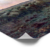 ジーン・フランソワ・ミレットの羊飼いの娘 ポスター (角)