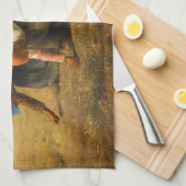 ジーン・フランソワ・ミレー – ザ・グリーナー キッチンタオル (四つ折り)