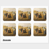 ジーン・フランソワ・ミレー – ザ・グリーナー スクエアシール (シート)