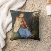 ジーン・フランソワ・ミレー – ニット クッション (ブランケット)