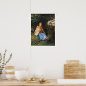 ジーン・フランソワ・ミレー – ニット ポスター (キッチン)