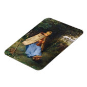 ジーン・フランソワ・ミレー – ニット マグネット (左側)