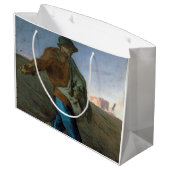 ジーン・フランソワ・ミレー ラージペーパーバッグ (裏面アングル)