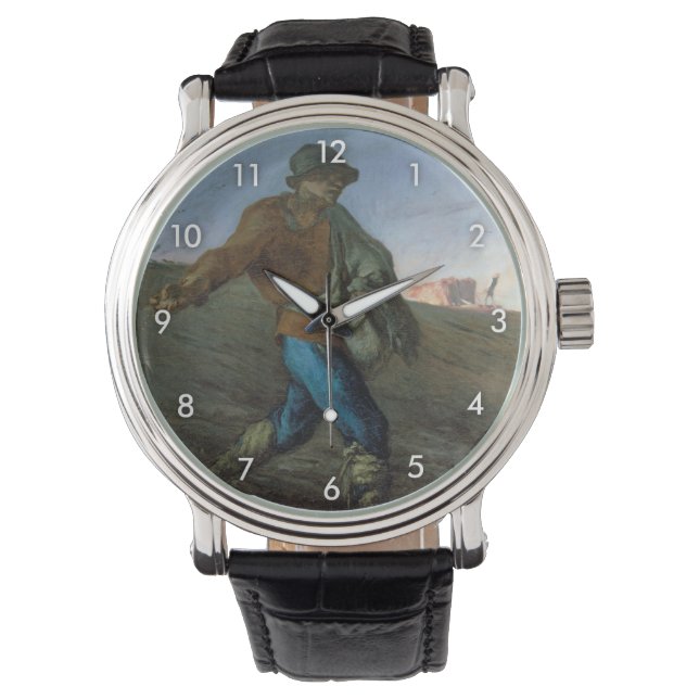 ジーン・フランソワ・ミレー 腕時計 (正面)