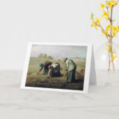 ジーン・フランソワ・ミレー, 1857 カード (黄色い花)