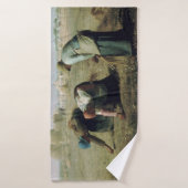 ジーン・フランソワ・ミレー， 1857 バスタオル (バスタオル)