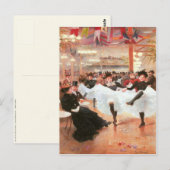 ジーン・ベローによる絵はがき ポストカード (正面/裏面)