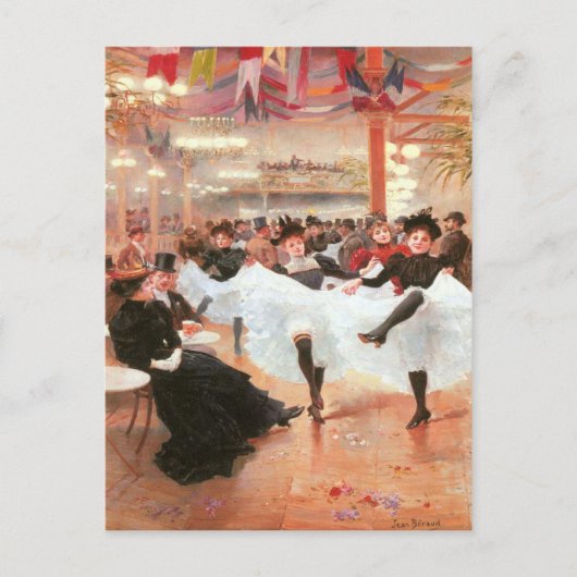 ジーン・ベローによる絵はがき ポストカード (正面)