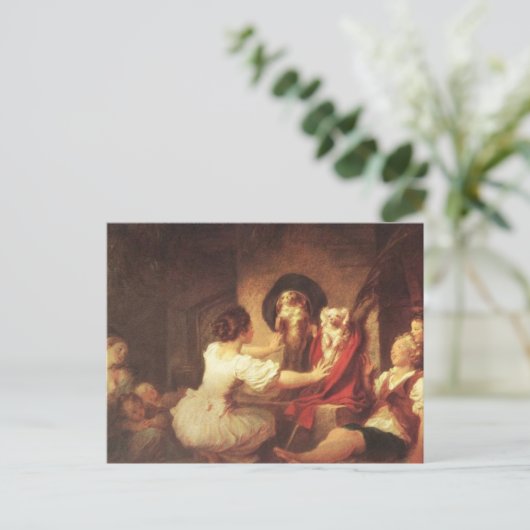 ジーン・ホノーア・フラゴナードPによる教育は全て ポストカード (スタンド正面)