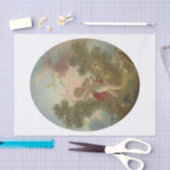 ジーン・ホノーア・フラゴナールのセンチネルを愛する 薄葉紙 (クラフト)