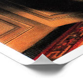 ジーン・ホノーレ・フラゴナールの盗まれたキスプリント ポスター (角)