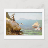 ジーン・レオン・ジェロームによるサイクロプスのポリヘム ポストカード (正面)