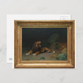 ジーン・レオン・ジェロームによる蝶のスナップ ポストカード (正面/裏面)