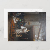 ジーン・レオン・ジェロームのヘビの魅力 ポストカード (正面/裏面)