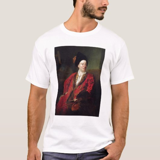 ジーンBaptisteの森林1704年のポートレート Tシャツ (正面)
