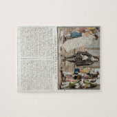 ジーンBaptiste Colbert (1619-83年)は地図oを示します ジグソーパズル (横)