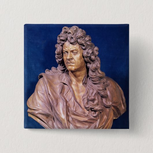 ジーンBaptiste Lullyのバスト 缶バッジ (正面)