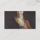 ジーンBaptiste Rousseauのポートレート(1671-1741年) 171 名刺 (裏面)