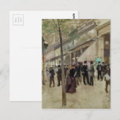 ジーンBeraud芸術家 ポストカード (正面/裏面)