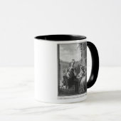 ジーンDambrun 1783年著刻まれるwhistのパーティー マグカップ (正面右)