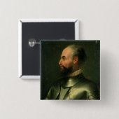 ジーンde la Valette 缶バッジ (正面&裏面)