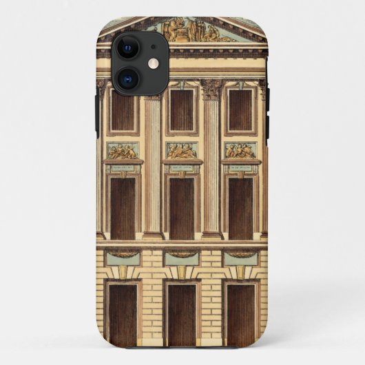 ジーンDeneufforge著建築正面 Case-Mate iPhoneケース (裏面)