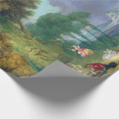 ジーンHonoré Fragonard振動 ラッピングペーパー (角)