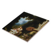 ジーンHonore Fragonard著ラブレター タイル (側面)