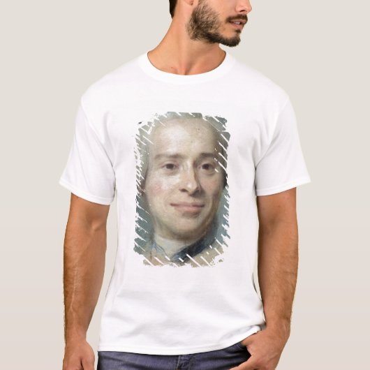 ジーンLe Rondのd'Alembert 1753年のポートレート Tシャツ (正面)